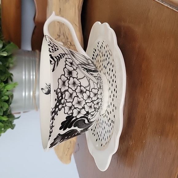 Florence Balducci for Anthropologie WILD MASQUERADE Tea Cup & Saucer - Picture 1 of 9